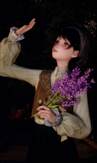 Village Girl - Florist image