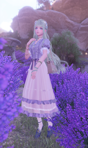lavender + green image