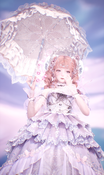 Sad Lamb Girl image