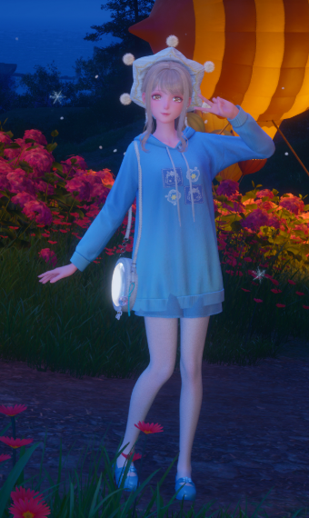 Pretty in baby blue image