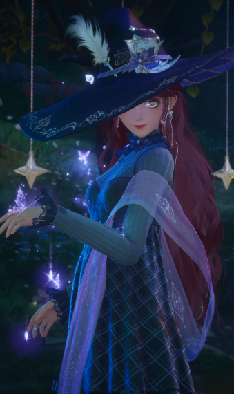 Nightlight witch image