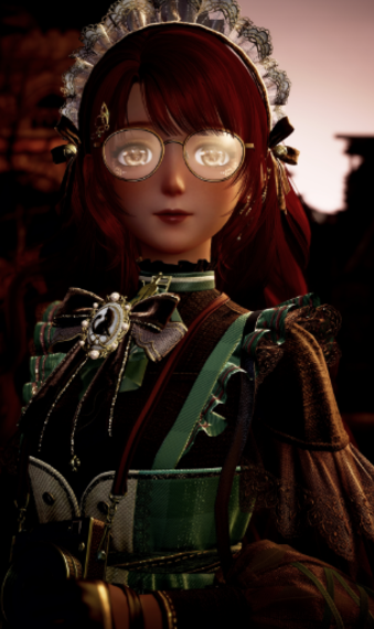 explorer of knowledge (vintage dress) image