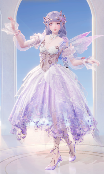 soft flower fairy image