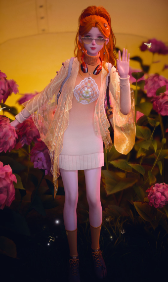 Rainbow challenge 2: Orange spring image