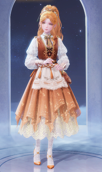 Enchanting Rainbow: Orange image