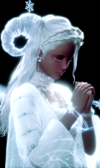 Snow angel image