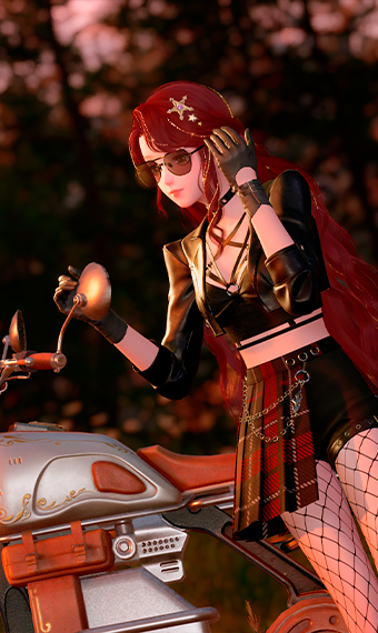 Biker Gal image