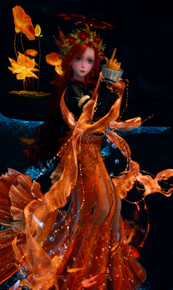 Aela Iridescent Orange image