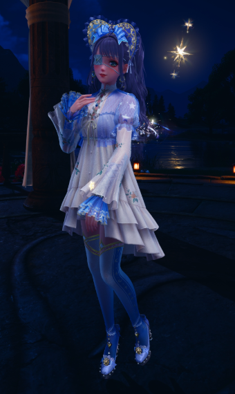 Purple doll image