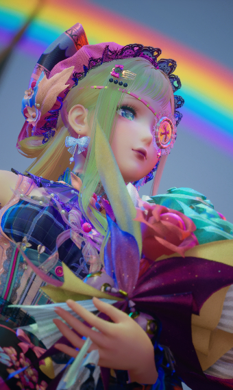 Dolled Up in Rainbows image