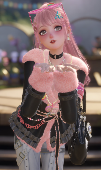 Pink & Black image