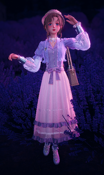 lavender walk image
