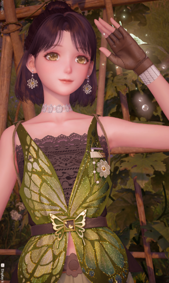 Green Flutterings image