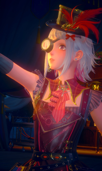 Saffron’s Outfit image