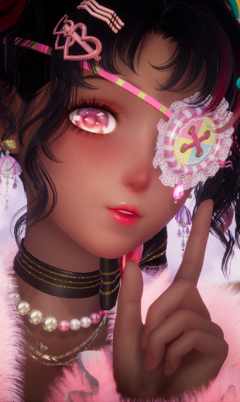 Fluffy in Pink image
