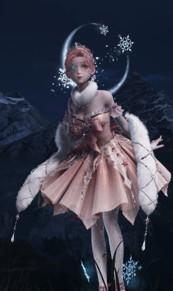 The winter princess image