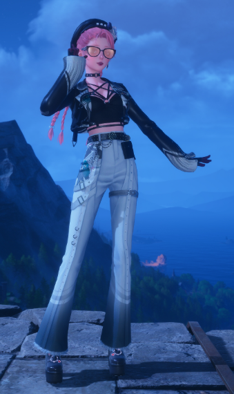 Black and Pink Punk image