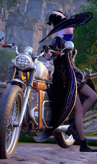 Moterbike Witch image