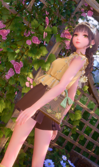 Brown and Yellow Girl image