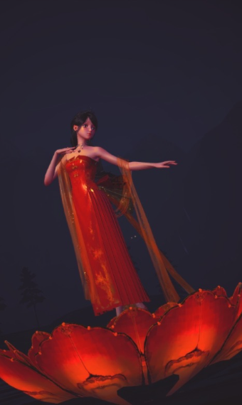 Fire blossom image