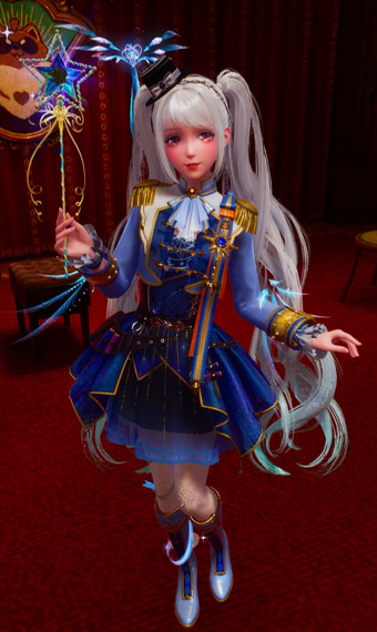 Idol blue image