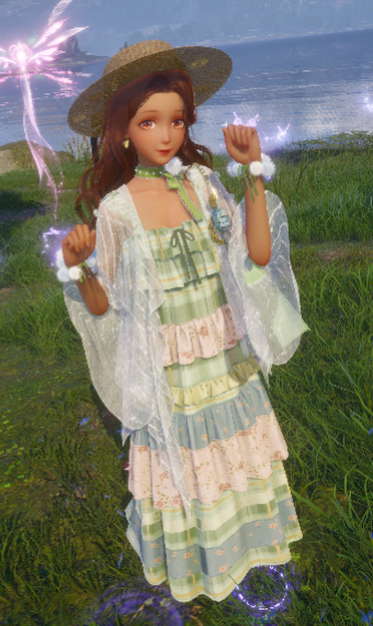 Fluttering Green image