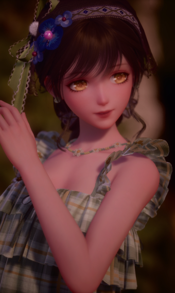 Village girl image