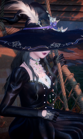 Mysterious witch image
