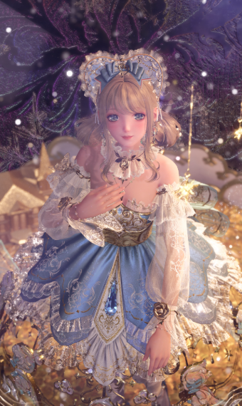 Golden doll image