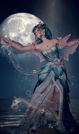 The moon fairy image