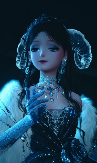 Nocturnal Enchantress of the Stars image