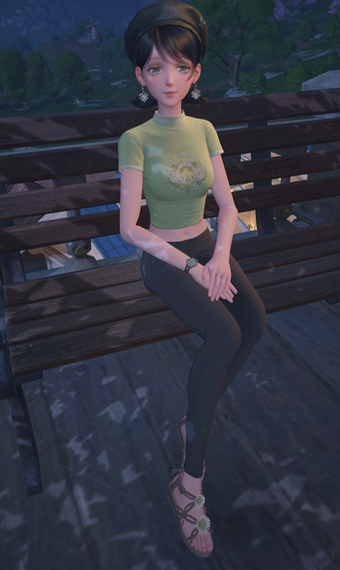Casual day  out and about image