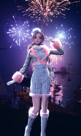 Pink Snowflake image
