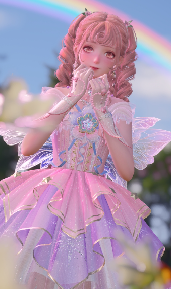 Curious fairy image