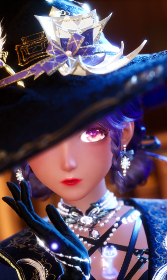 Rainbow Challenge - Indigo image