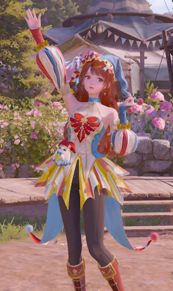 Clowning image