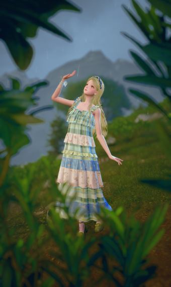 Midsummer rain image