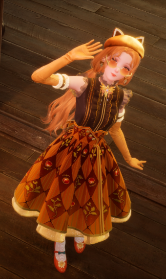 + . orange shopaholic image