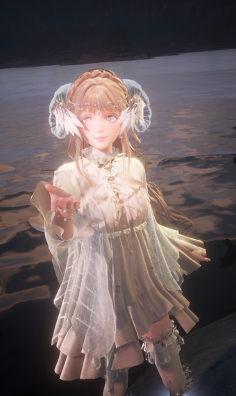 The Lady in White’s Outfit image
