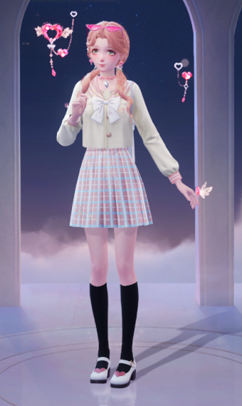 Pinky School Girl image