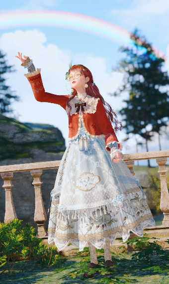 Glacial Bloom styling image