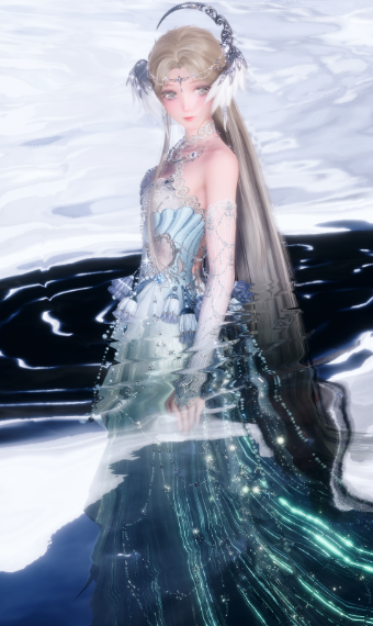 Winged mermaid image