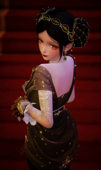 She came here to serve image