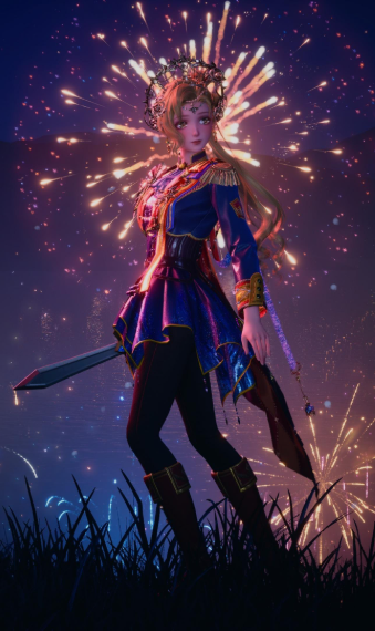 The Fireworks Knight image