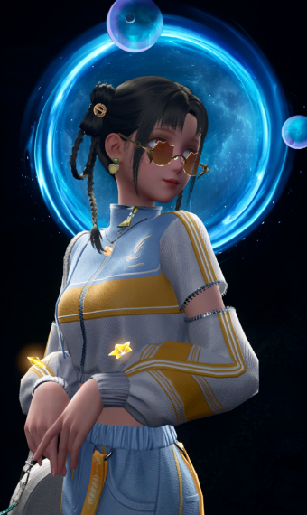 Styling Challenge: Bouncy Blue image