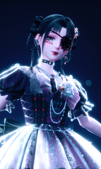 Gothic doll image
