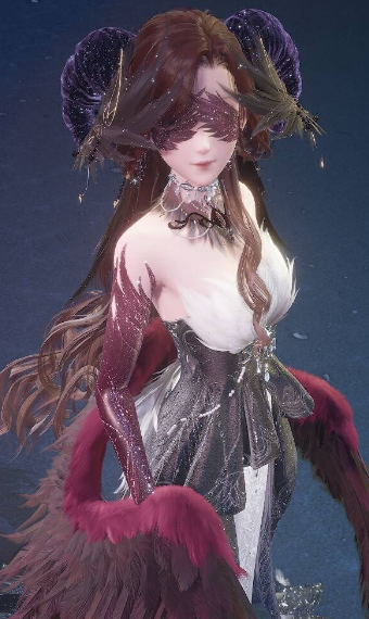 Dark Red Angel image