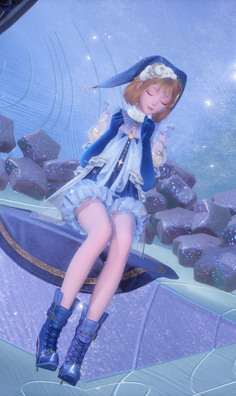Sakura Kinomoto Blue Jester Outfit image