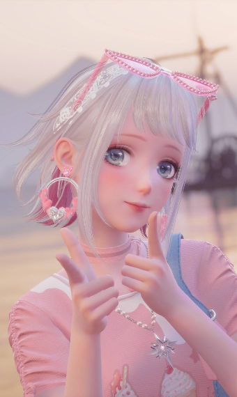 Cute casual Pink <3 image