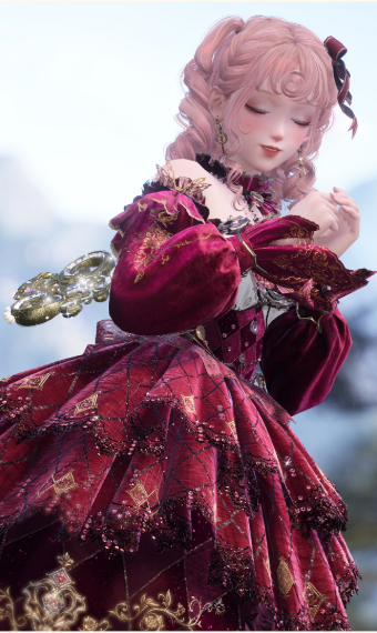 Red Music Doll image